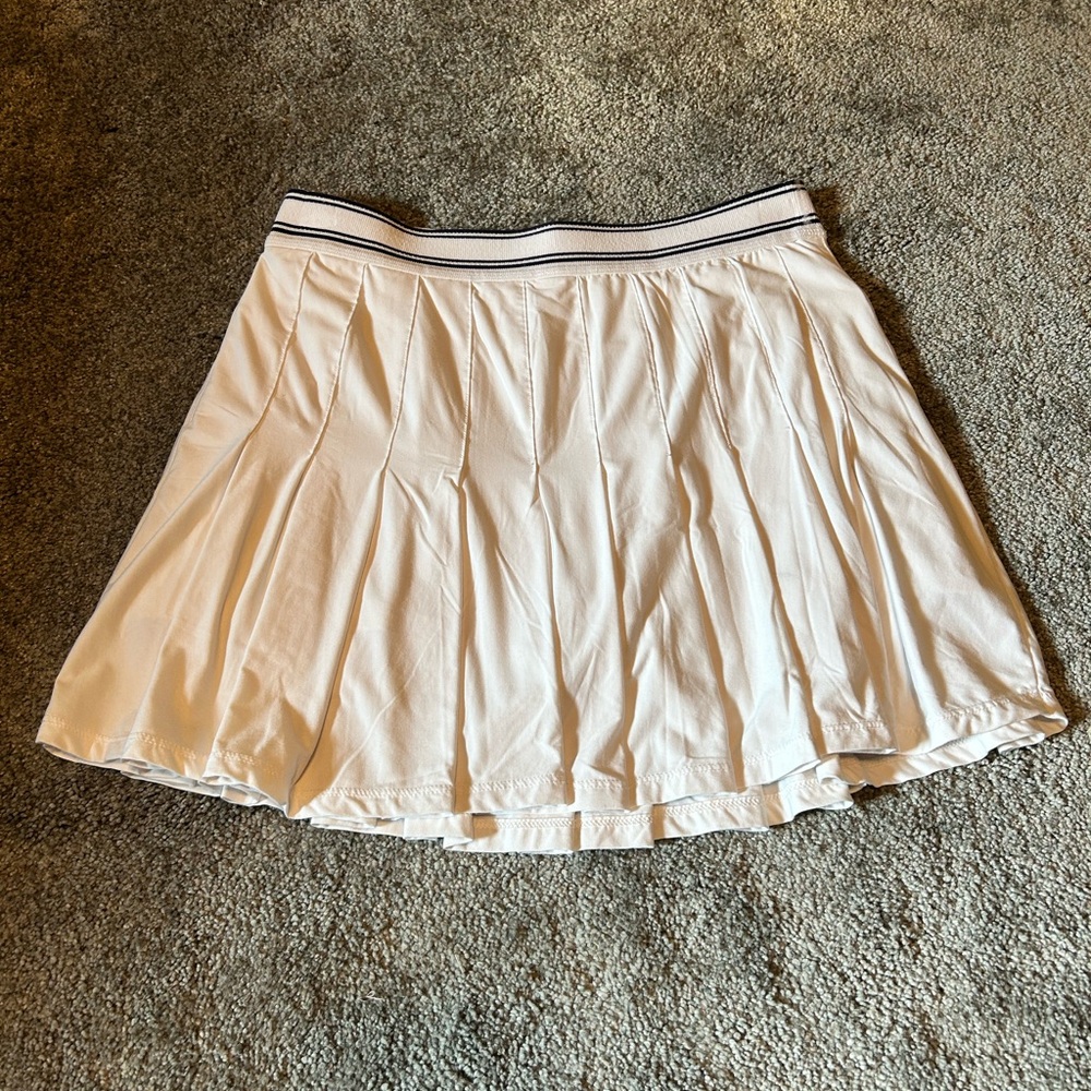 Vineyard Vines White Pleated Performance Skirt #2